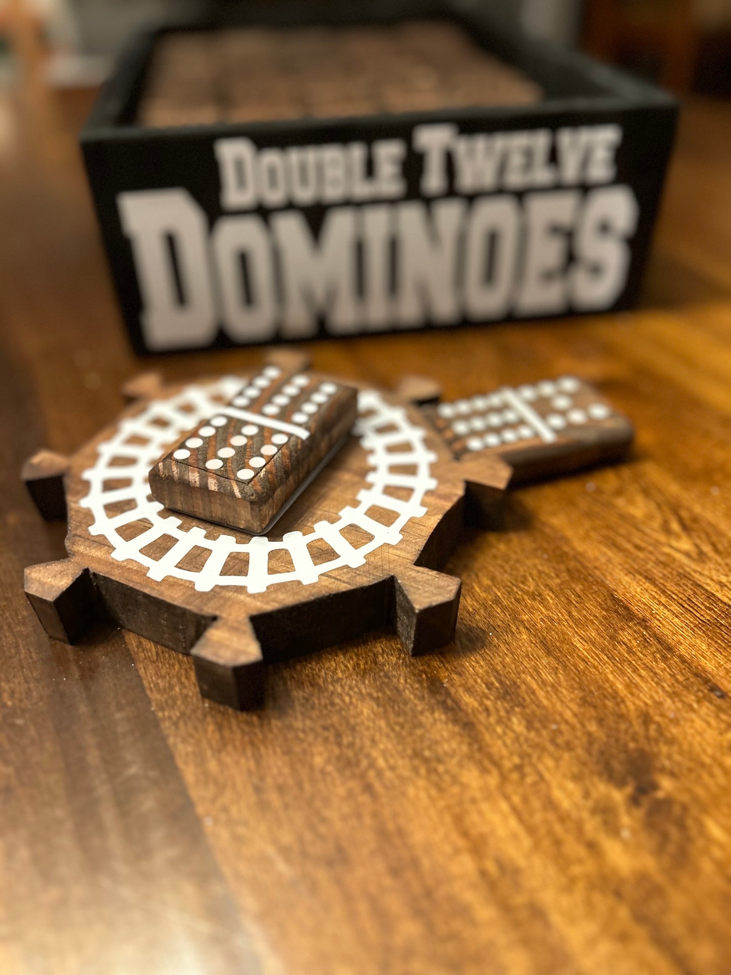 Table Double Twelve Dominoes